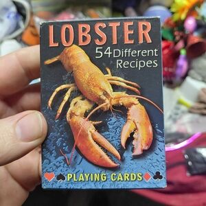 Lobster Recipe Playing Cards by Pro Publishing 54 different Recipes